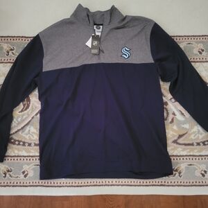 NHL Seattle KRAKEN QUARTER-ZIP